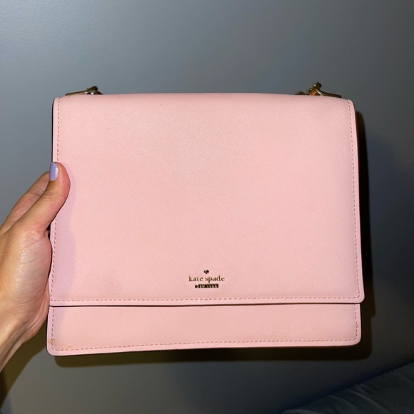 KATE SPADE SHOULDER BAG PINK - Picture 1 of 3